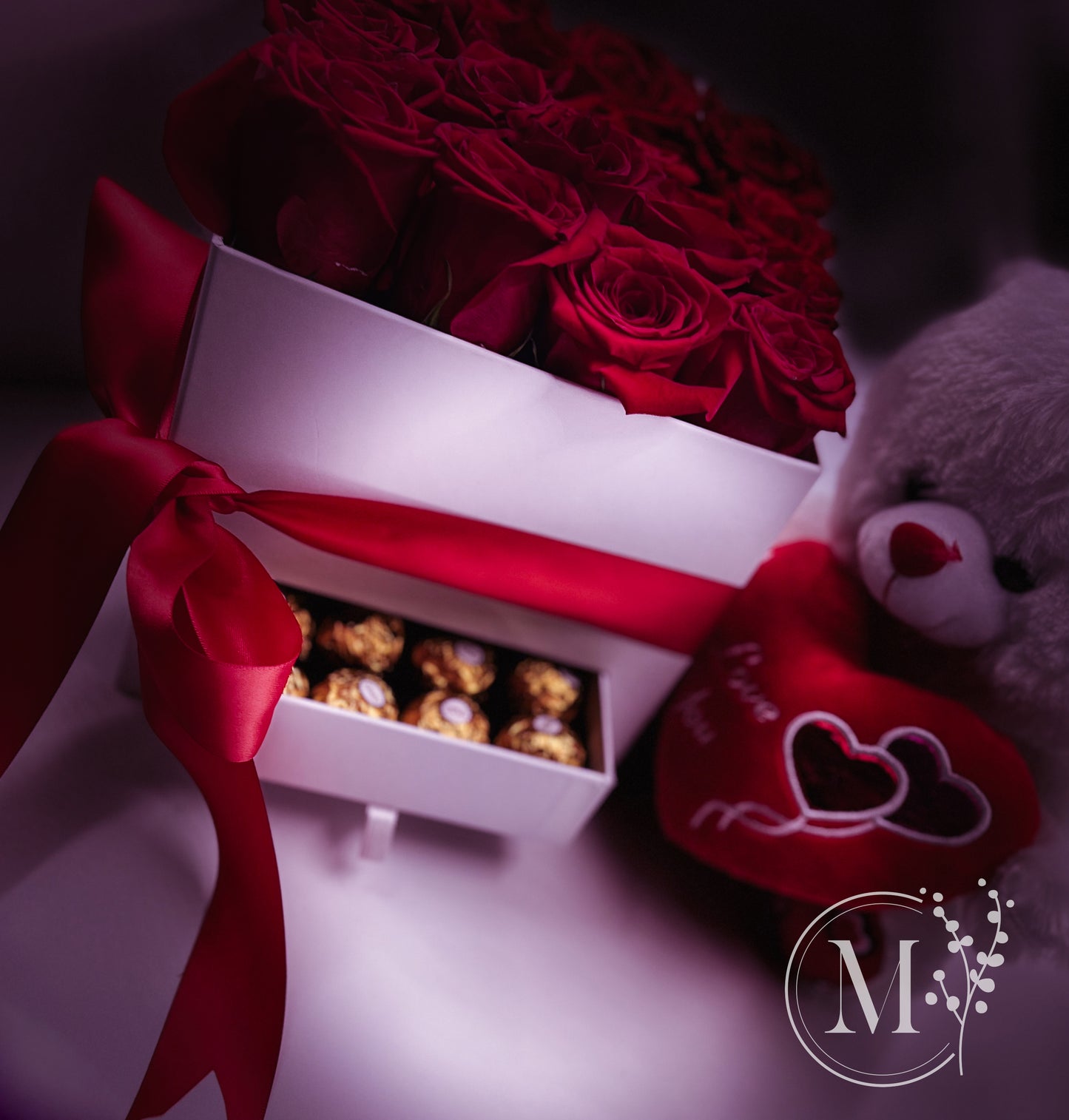 RED ROSES AND CHOCOLATE